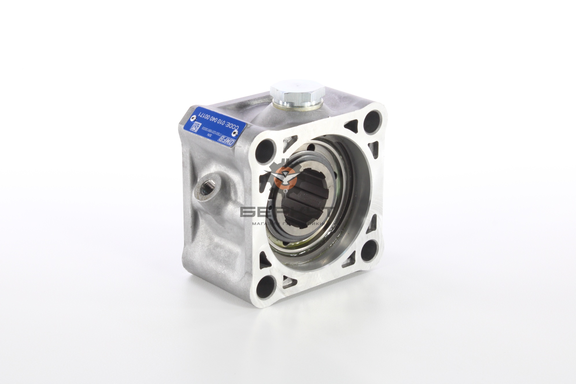 Коробка отбора мощности (КОМ) ZF (на КПП, выход: под насос ISO левого вращения, соосная) (010-040-00171, 01004000171, 00005413) OMFB BINOTTO