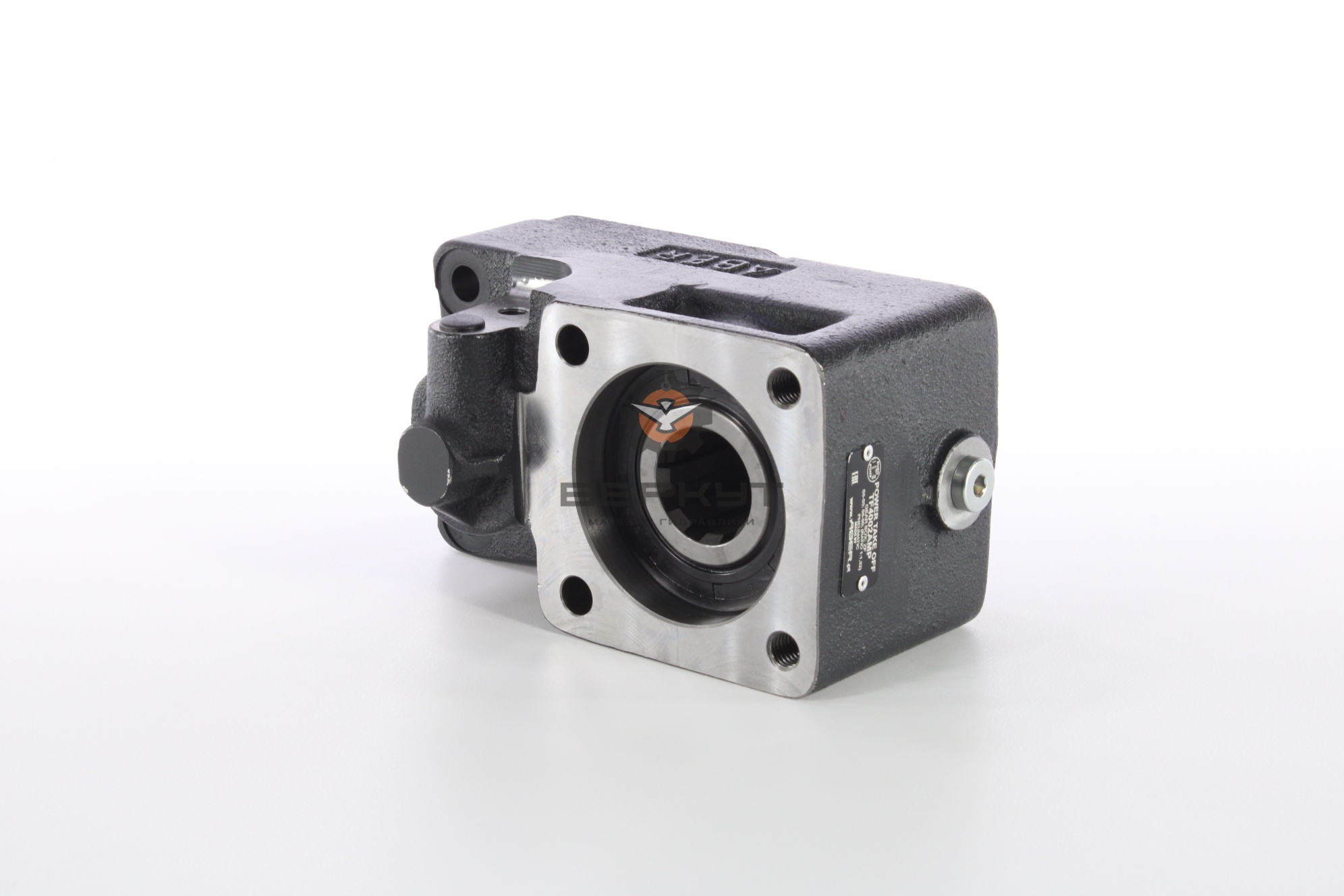 Коробка отбора мощности (КОМ) ZF (на КПП, выход: под насос ISO правого вращения, несоосная) (TF4002AMP) ABER