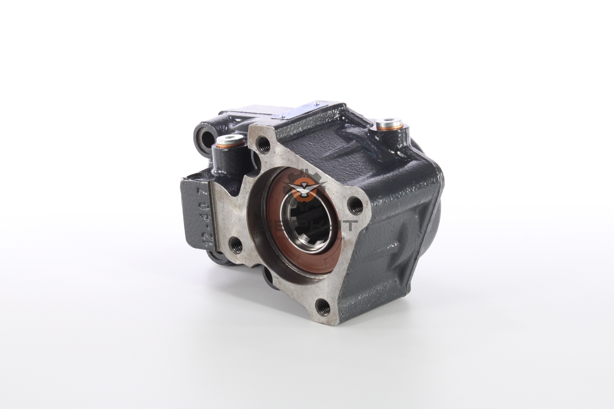 Коробка отбора мощности (КОМ) ZF (на КПП, выход: под насос ISO правого вращения, несоосная) (012-043-00174, 01204300174, 00005434) OMFB BINOTTO