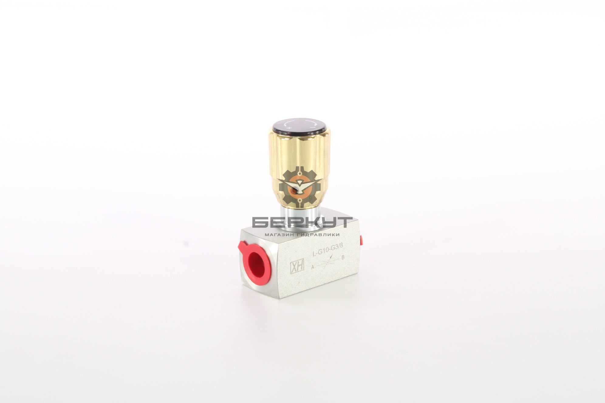 Дроссель L-G10-G3/8 двунаправленный (DN=10, PN=315bar, 60l/min, G3/8")