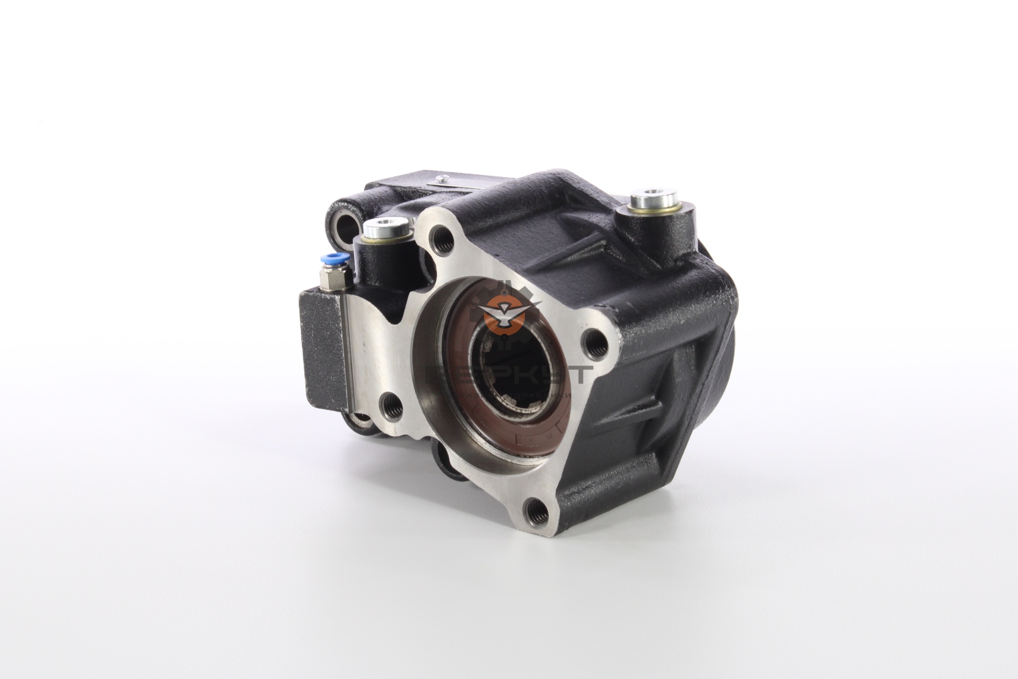 Коробка отбора мощности (КОМ) ZF (на КПП, выход: под насос ISO правого вращения, несоосная) (ZF PTO 11 PT2VCS153) KAZEL