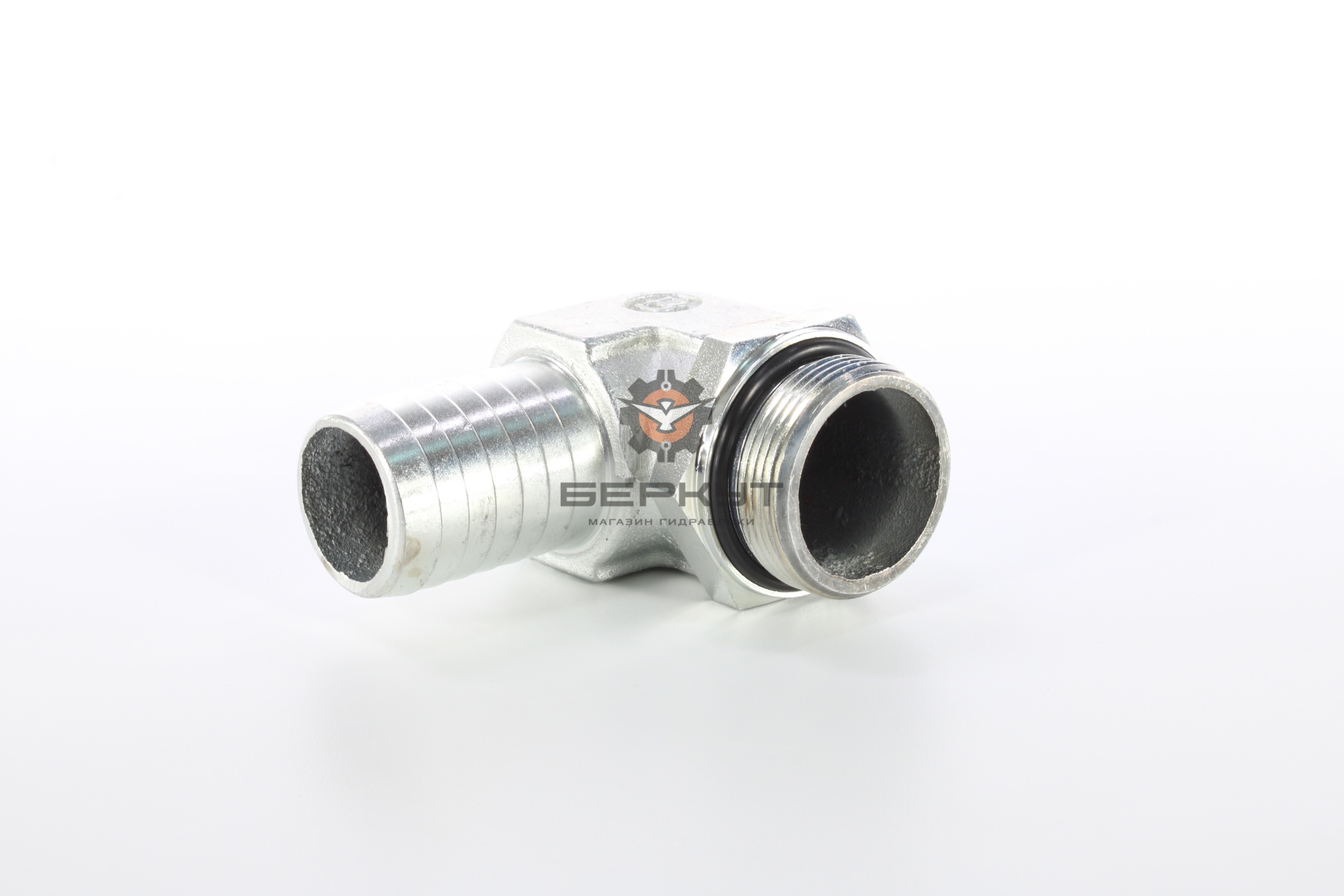 Адаптер всасывающий гидронасоса 1,1/2" - DN38 угол 90° (BRN-4838-PED) KAZEL