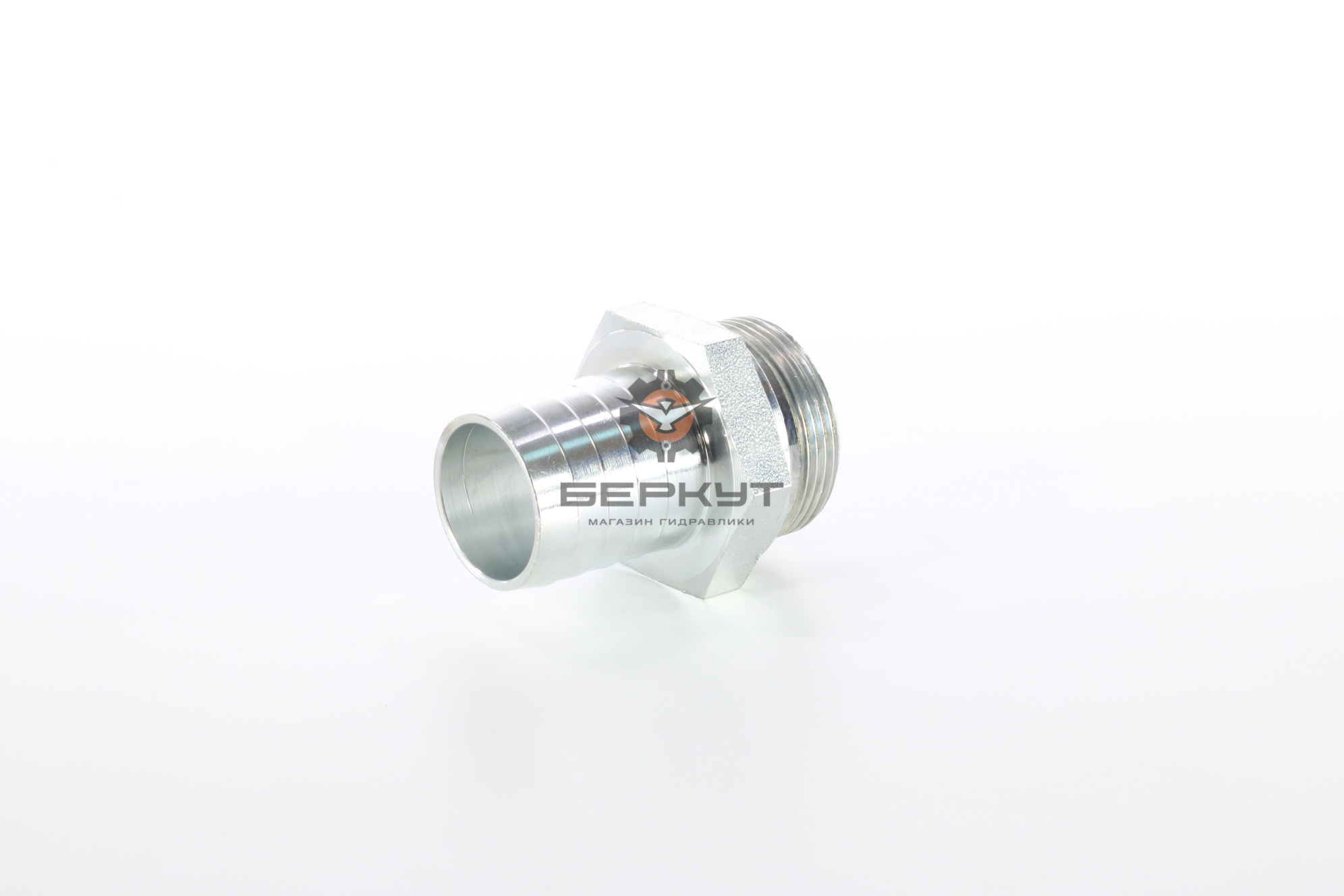 Адаптер всасывающий гидронасоса 1,1/2" - DN38 прямой (BRN-4838-PER) KAZEL