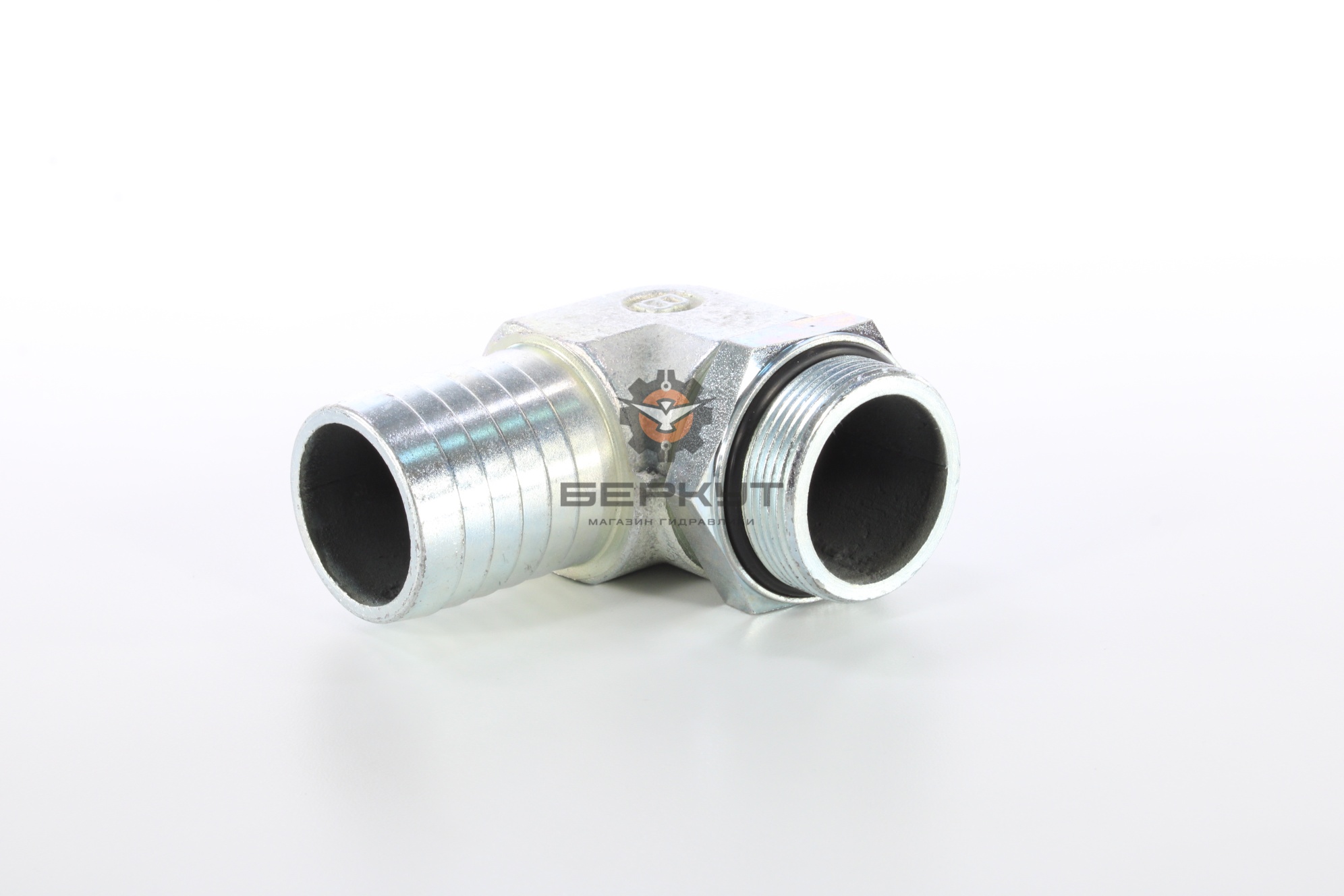 Адаптер всасывающий гидронасоса 1,1/2" - DN45 угол 90° (BRN-4845-PED) KAZEL