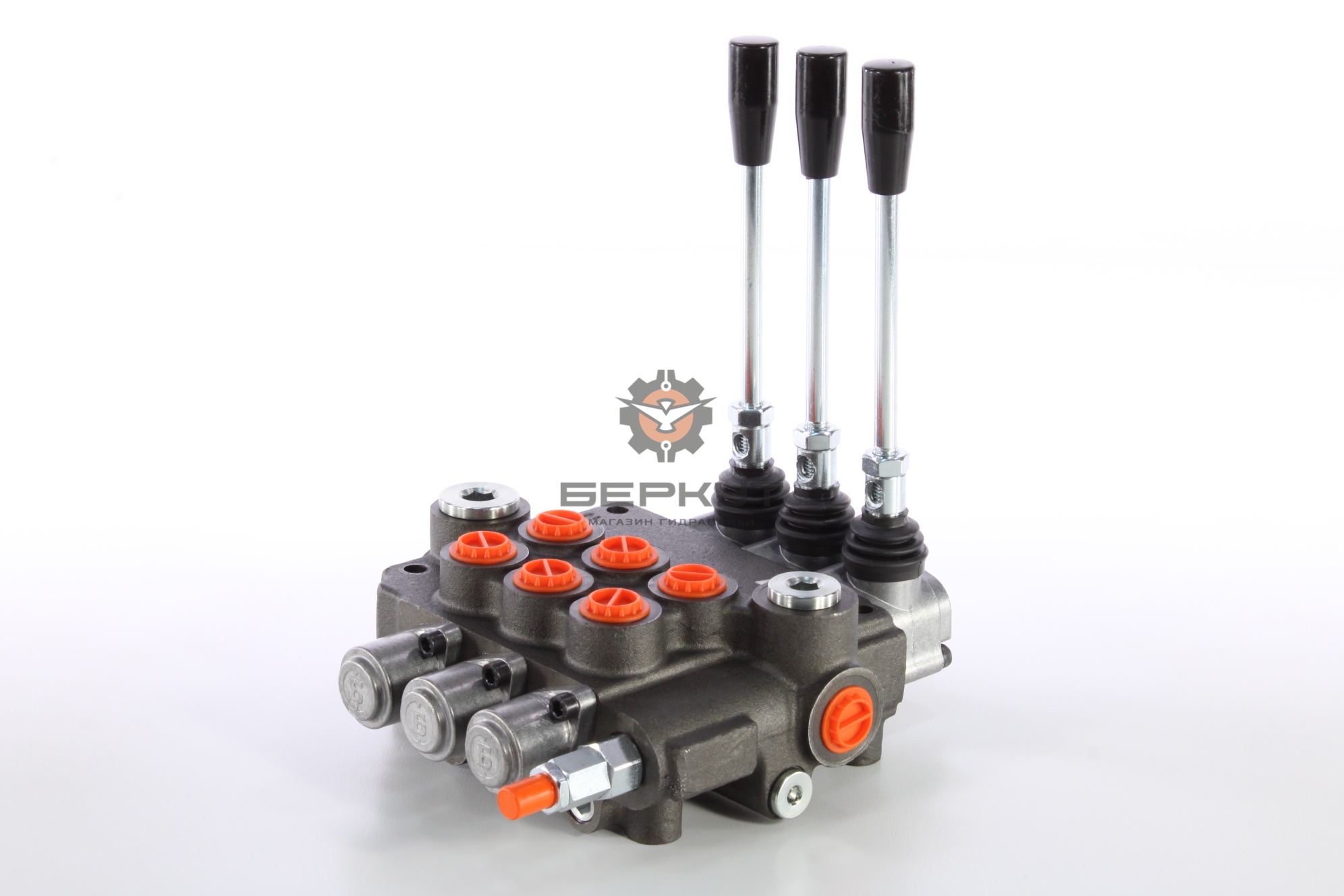 Гидрораспределитель 3Р80-1А1А1А1 GKZ1 Badestnost (3 золотника без фиксации)