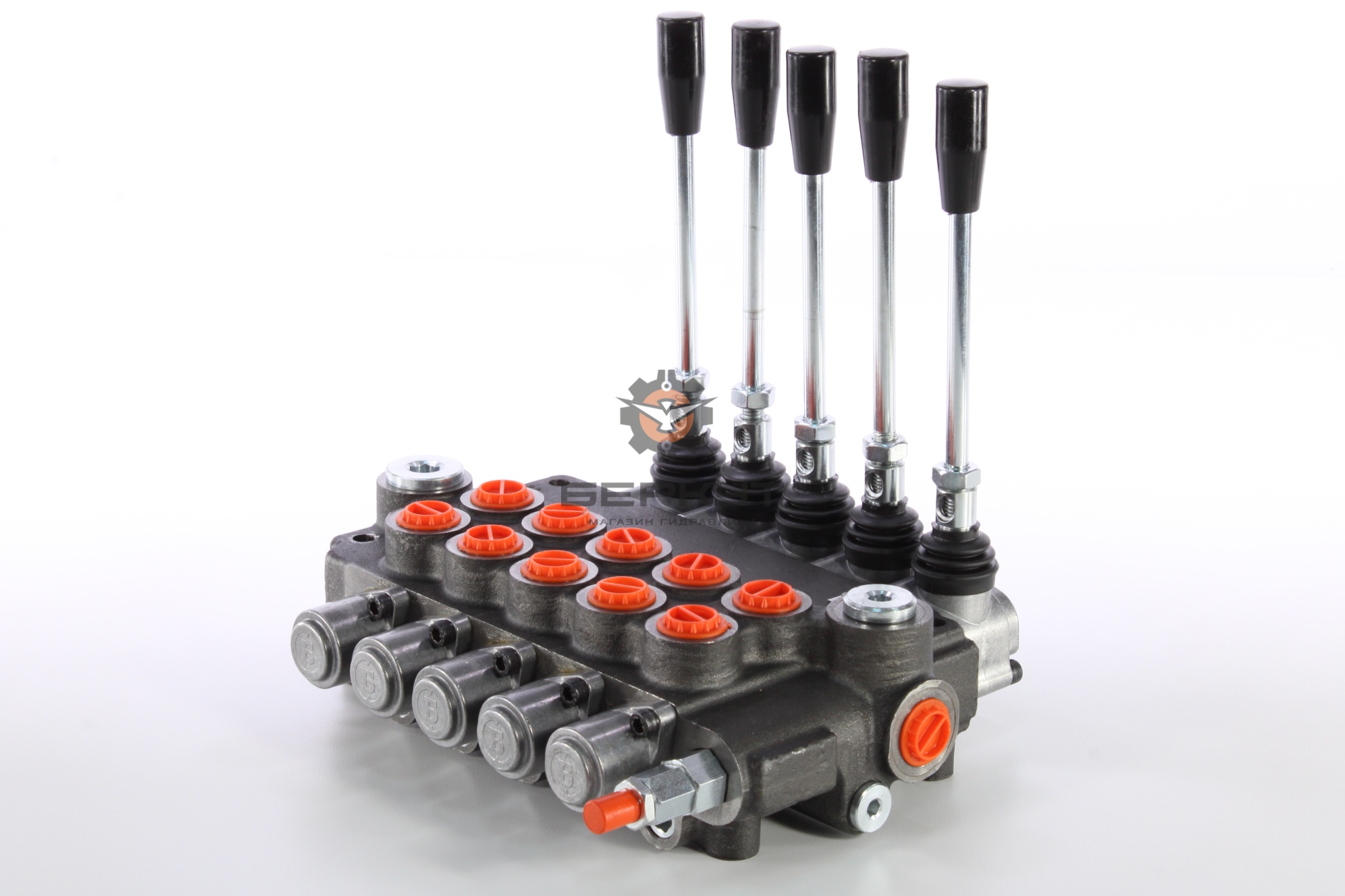 Гидрораспределитель 5Р80-1А1А1А1А1А1 GKZ1 Badestnost (5 золотников без фиксации)