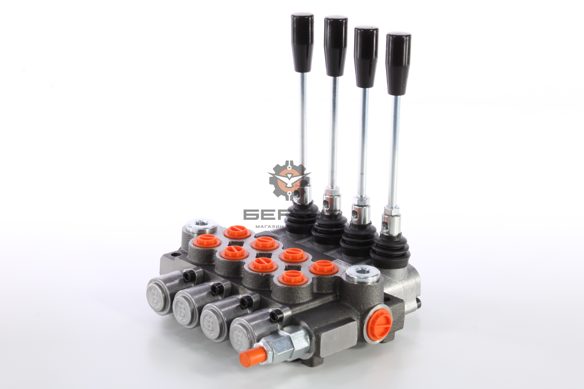 Гидрораспределитель 4Р40-1А1А1А1А1 GKZ1 Badestnost (4 золотника без фиксации)