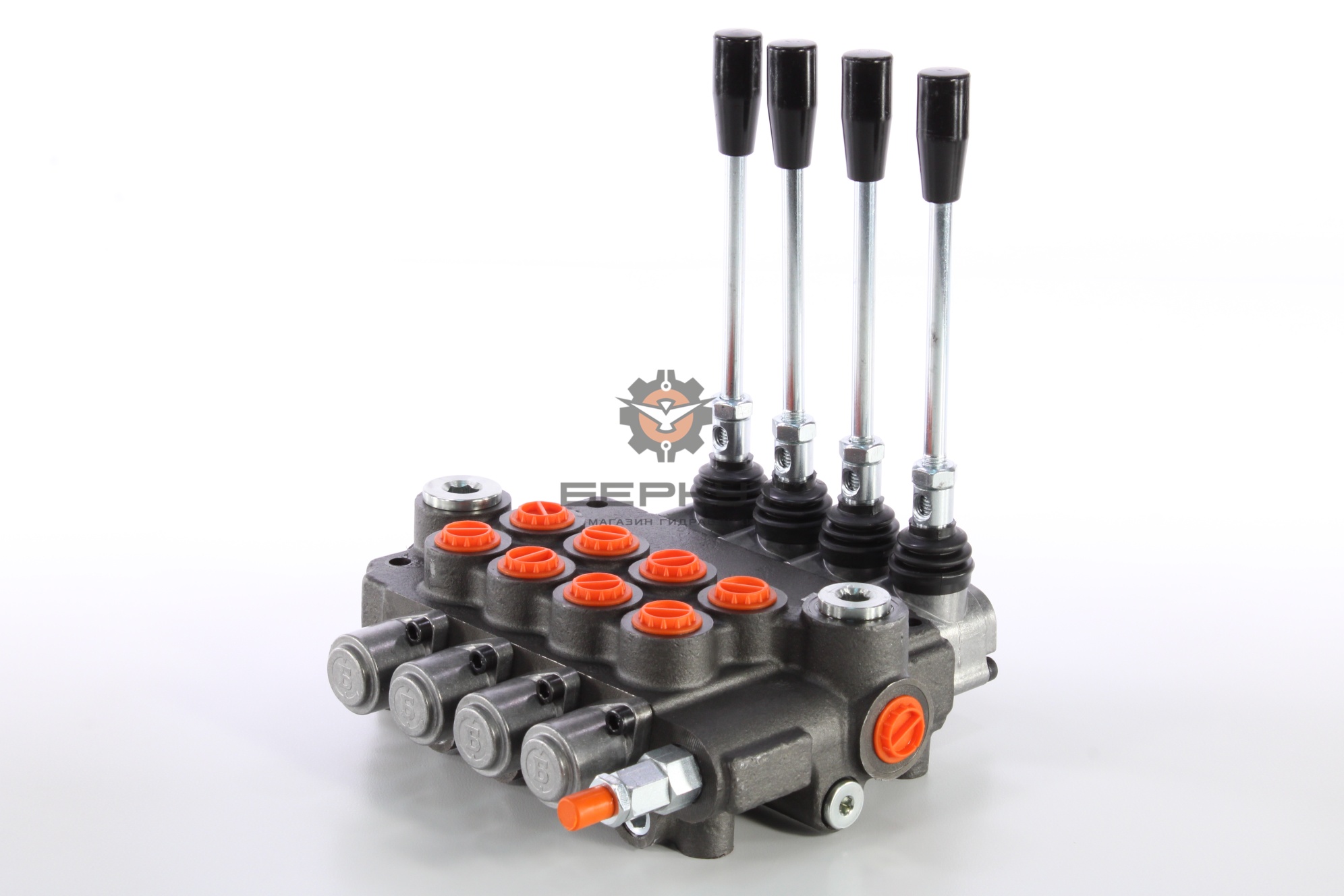 Гидрораспределитель 4Р80-1А8А8А8А8 GKZ1 Badestnost (4 золотника с фиксацией)