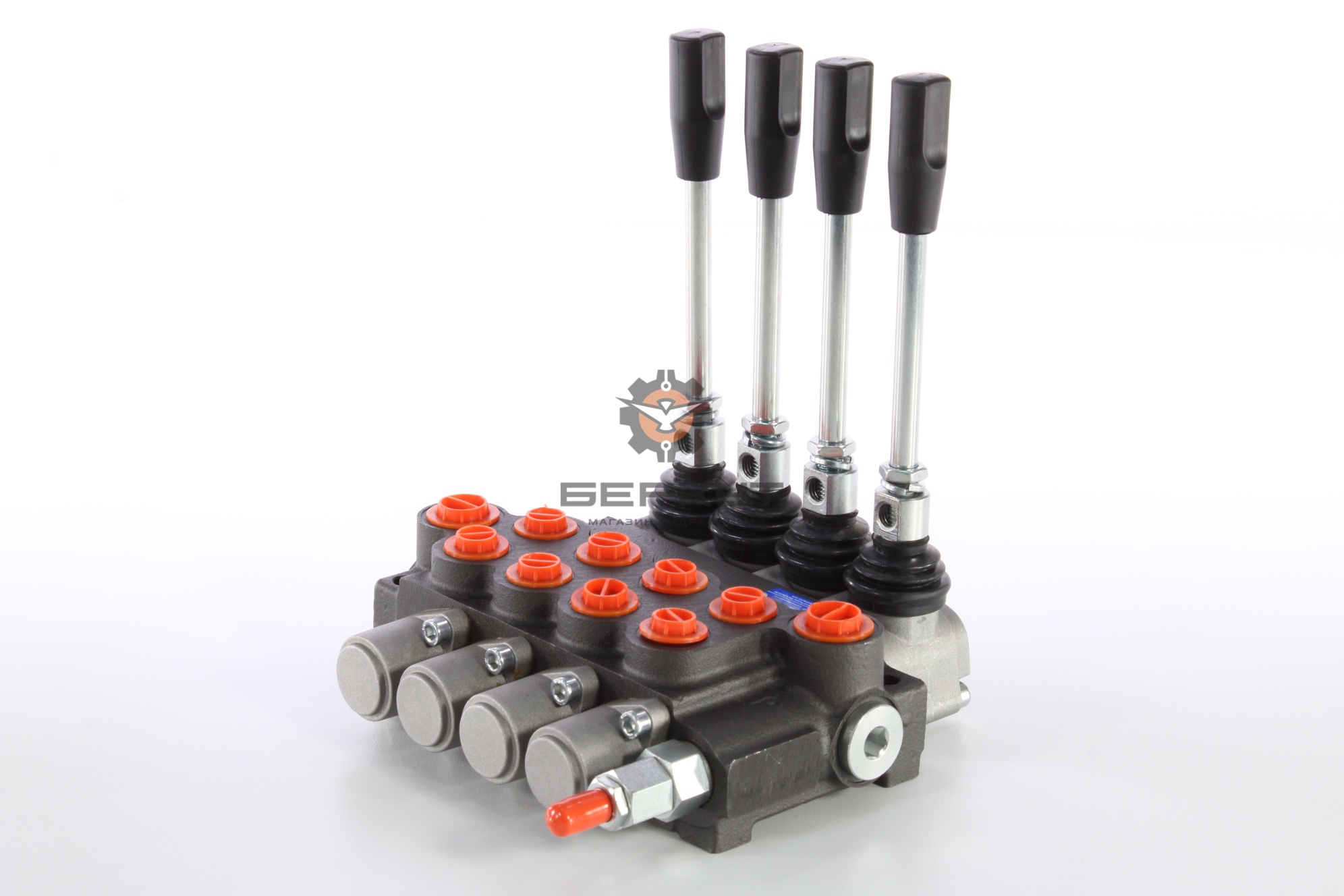 Гидрораспределитель 4Р40-1А1А1А1А1 GKZ1 SJ-Technology (4 золотника без фиксации) (4P40F-OT GKZ1)