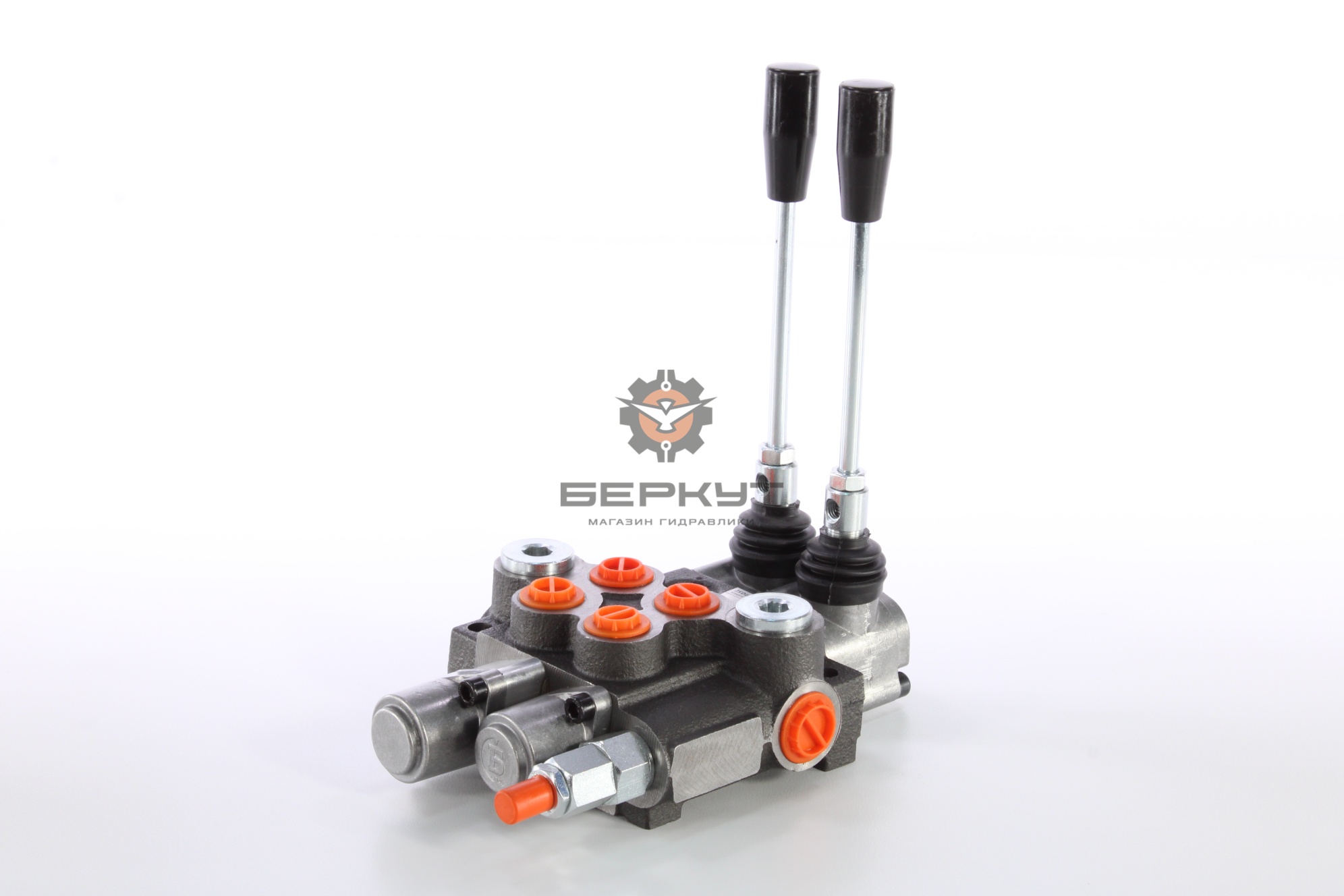 Гидрораспределитель 2Р40-1A1K15 GKZ1 Badestnost (1 золотник без фиксации, 1 золотник с фиксацией с плавающим положением)