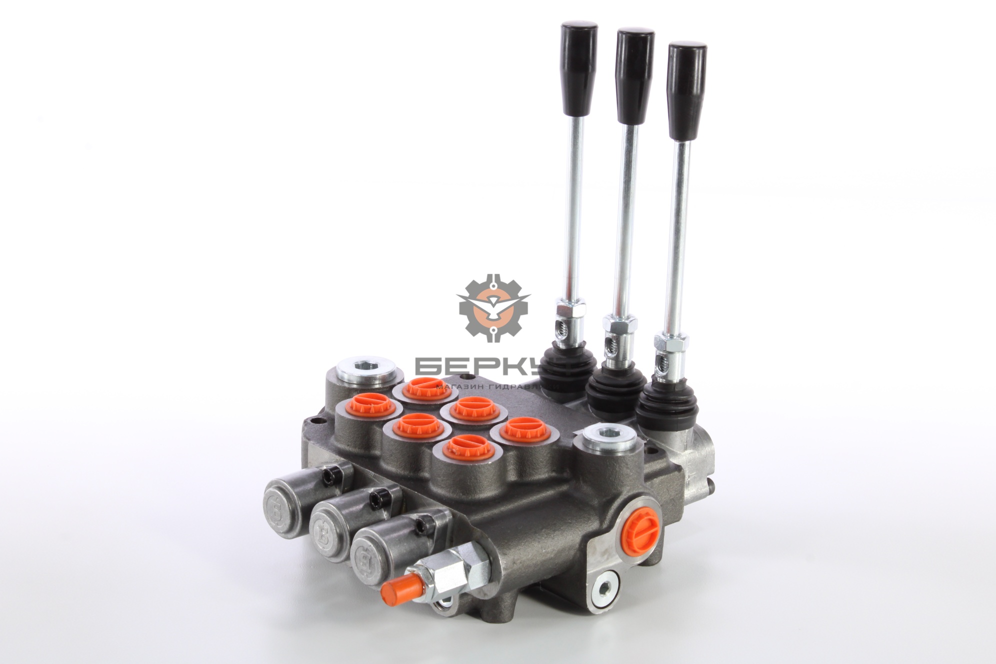 Гидрораспределитель 3Р80-1L13A1A1 GKZ1 Badestnost (2 золотника без фиксации, 1 золотник с фиксацией с плавающим положением)