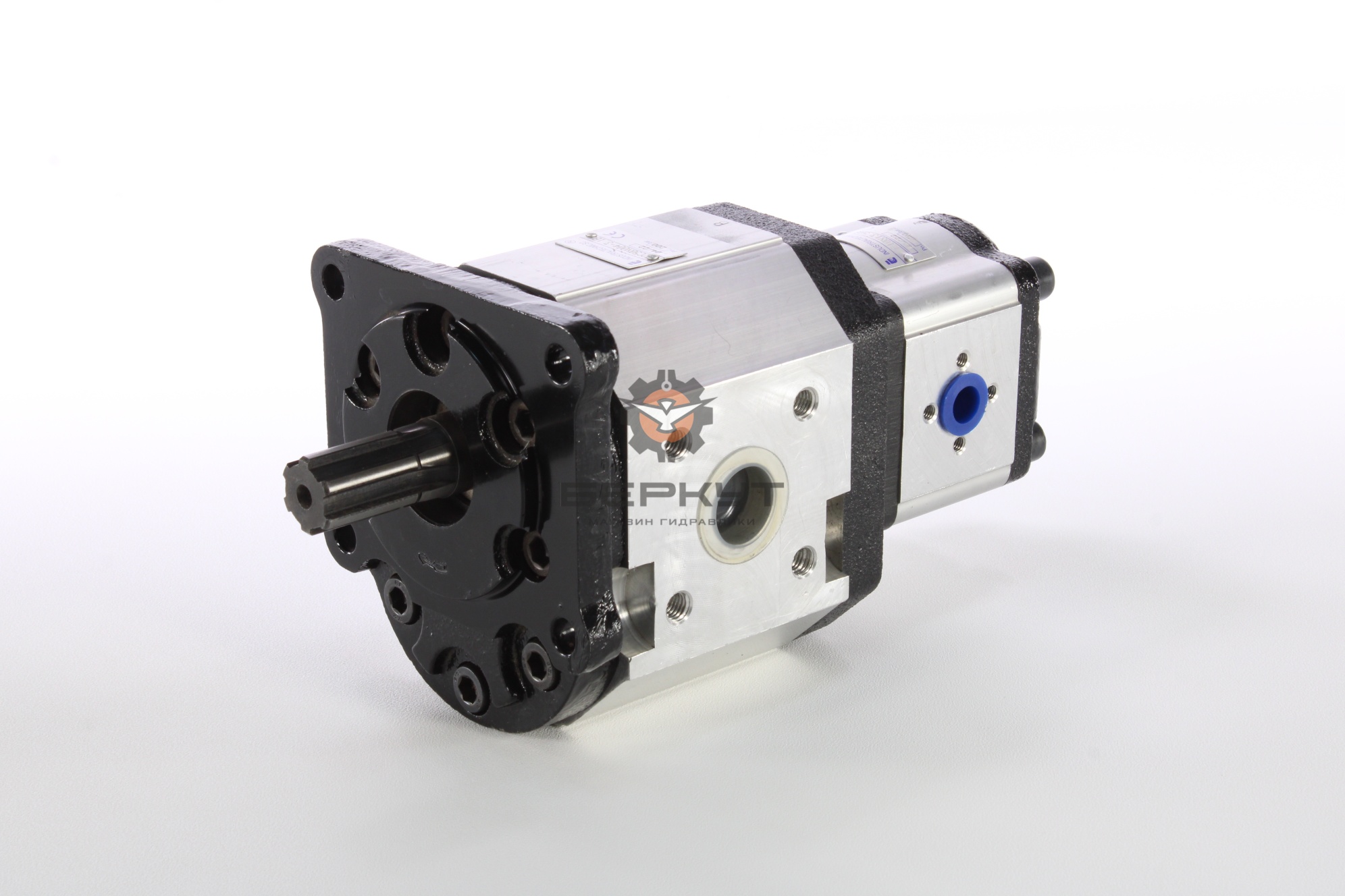 Гидронасос (X004) 32С50Х004-3.1В/С10Х13,5А8.1В INDUSTRIALTECHNIC SC (тандем, правое вращение, аналог НШ-50-10Д-3)