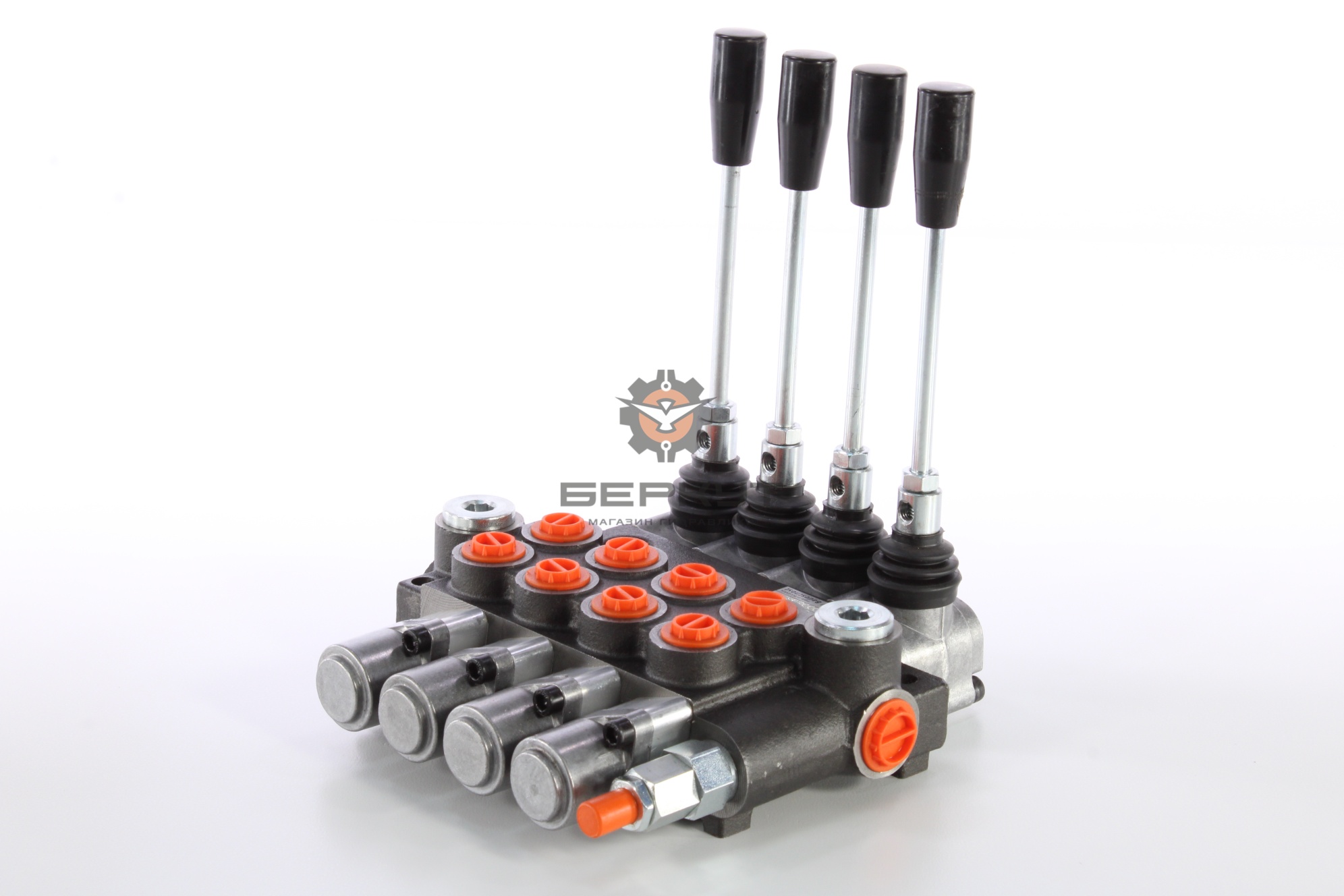 Гидрораспределитель 4Р40-1K15K15K15K15 GKZ1 Badestnost (4 золотника с фиксацией с плавающим положением)