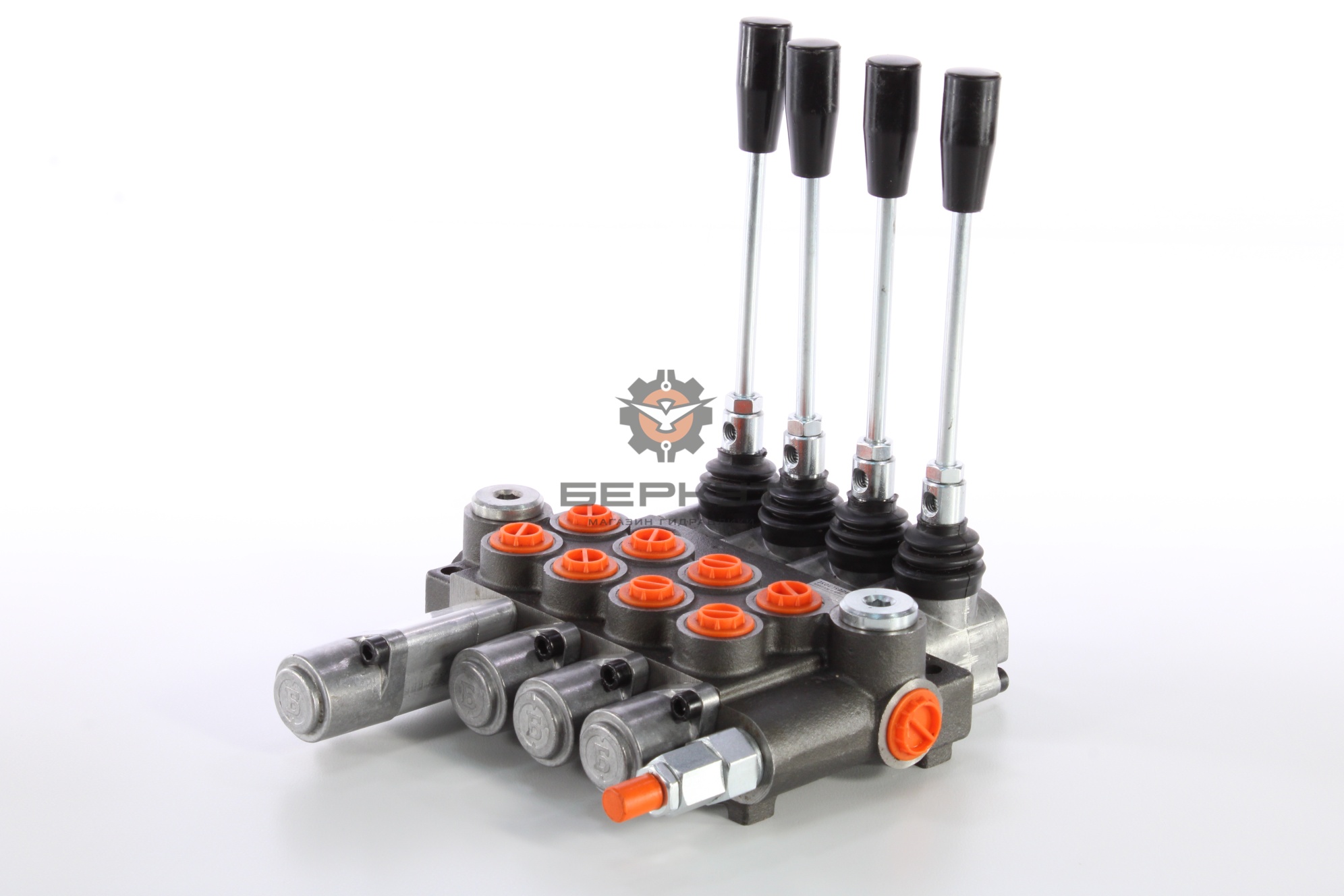 Гидрораспределитель 4Р40-1A1A1A1K16 GKZ1 Badestnost (3 золотника без фиксации, 1 золотник без фиксации с плавающим положением)