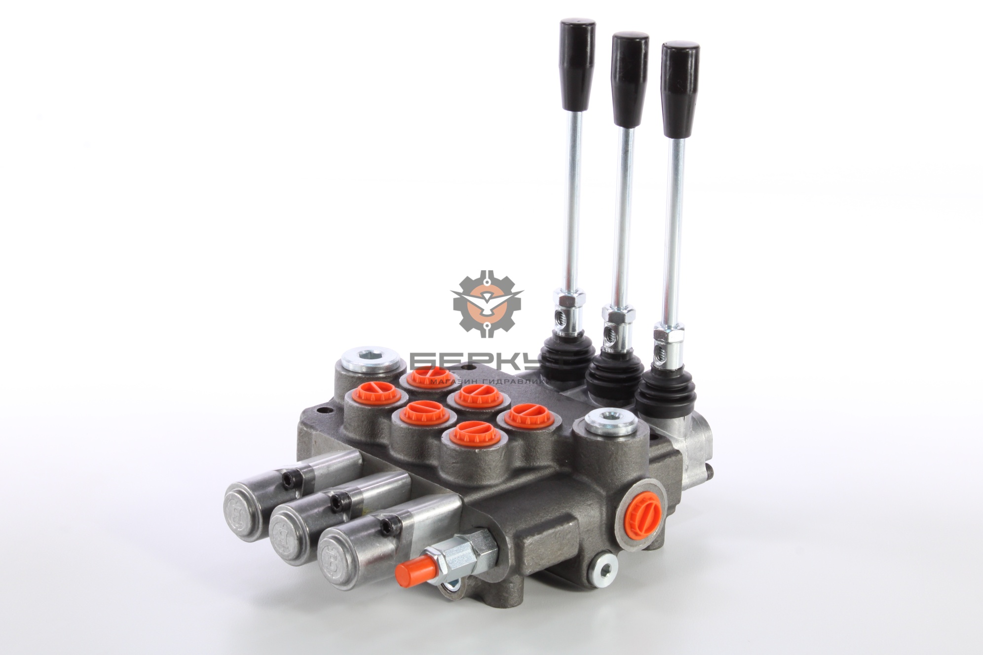 Гидрораспределитель 3Р80-1L12L12L12 GKZ1 Badestnost (3 золотника без фиксации с плавающим положением)